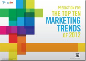 top 10 marketing trends of 2012 info graphic cover