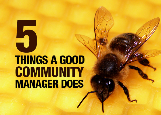 5 things every good community manager does