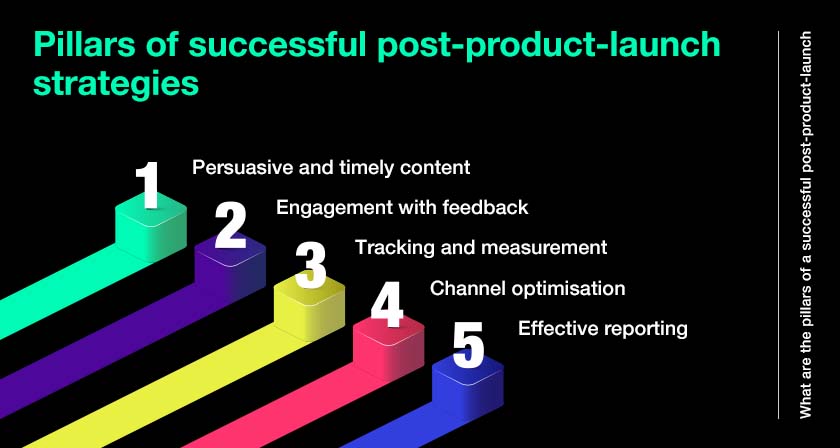 Pillars of successful post-product-launch strategies